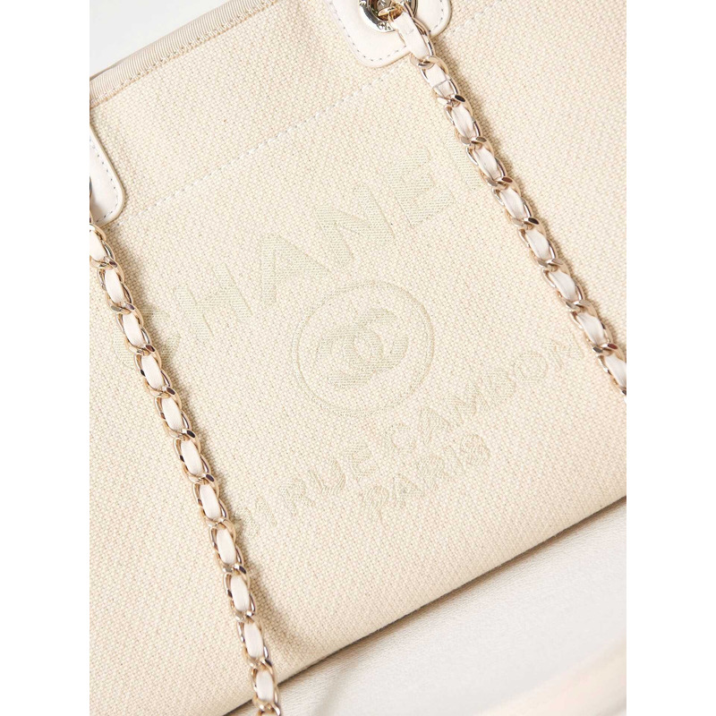 Ch*el womens totes white tote bag