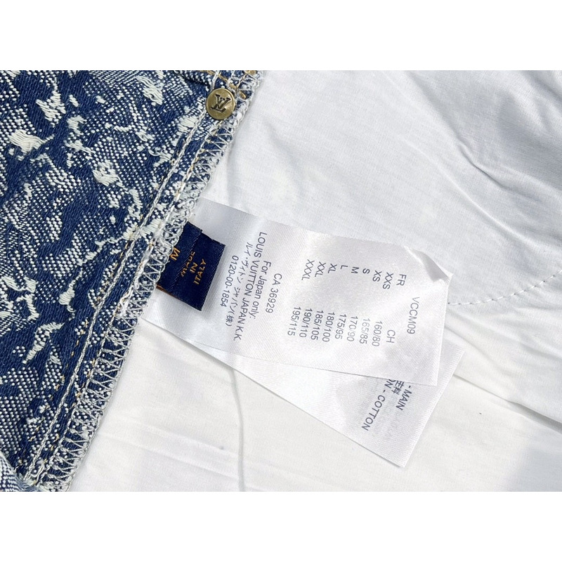 l**is V*t*n carpenter denim shorts