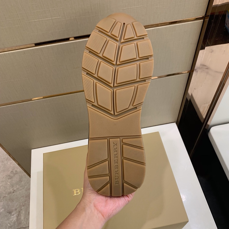 B**rry ramsey vintage check suede leather sneakers grey archive beige