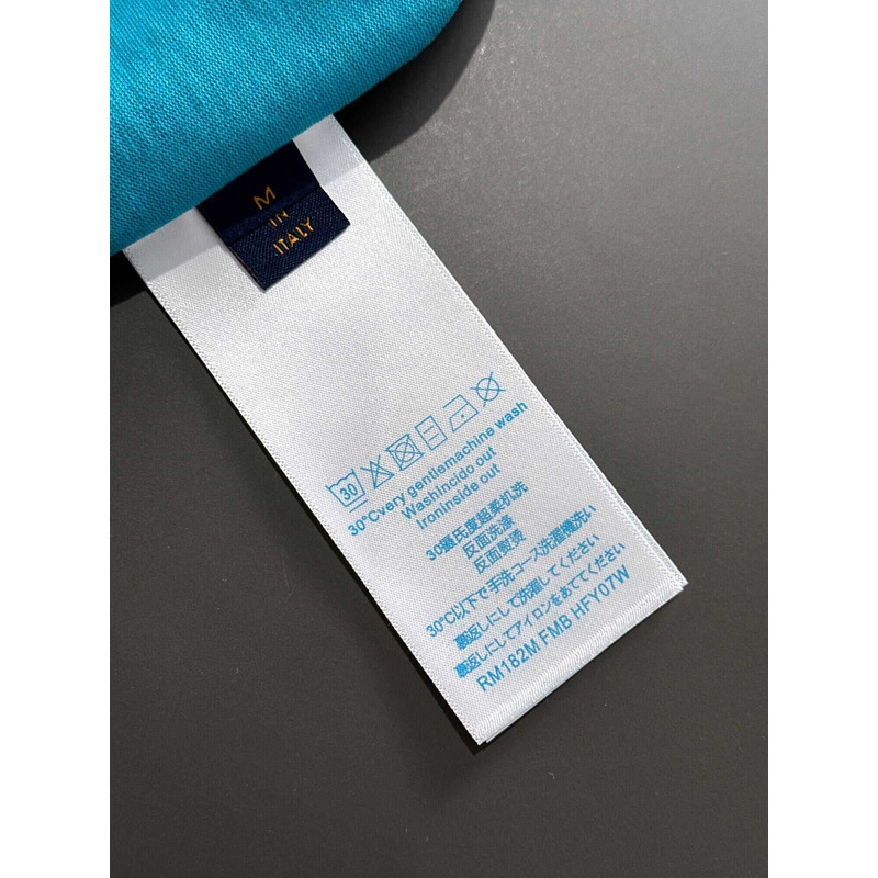 l**is V*t*n cotton t-shirt blue