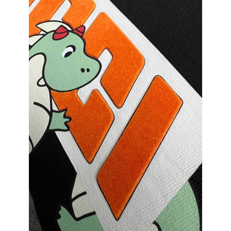 g*u*i Pra*a cotton print t-shirt black