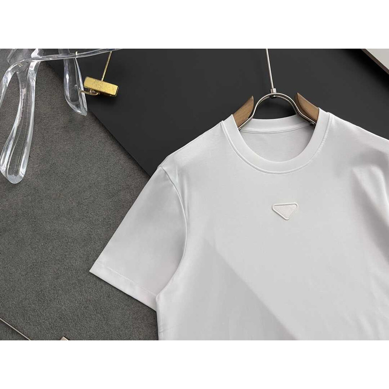 Pra*a cotton t-shirt white