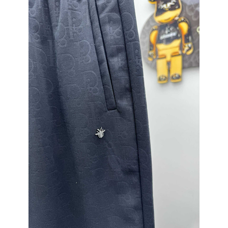 D*or drawstring design shorts in black