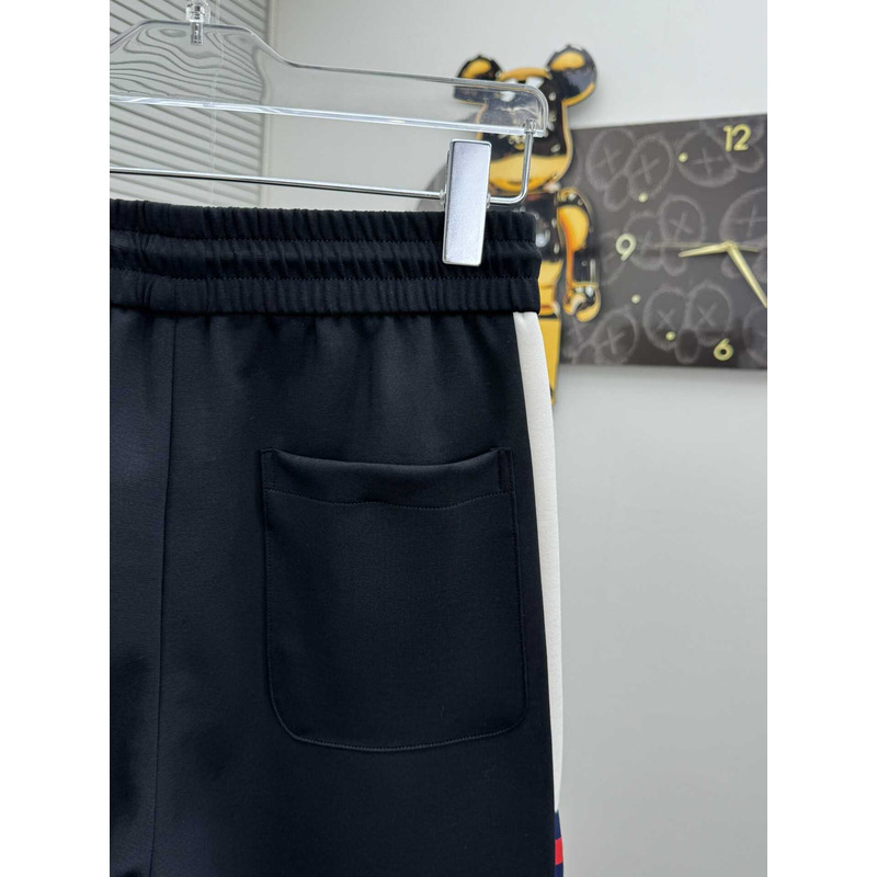 G*u*i cotton shorts in black