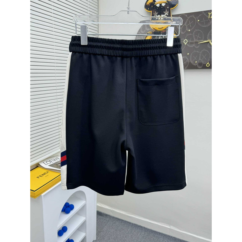 G*u*i cotton shorts in black