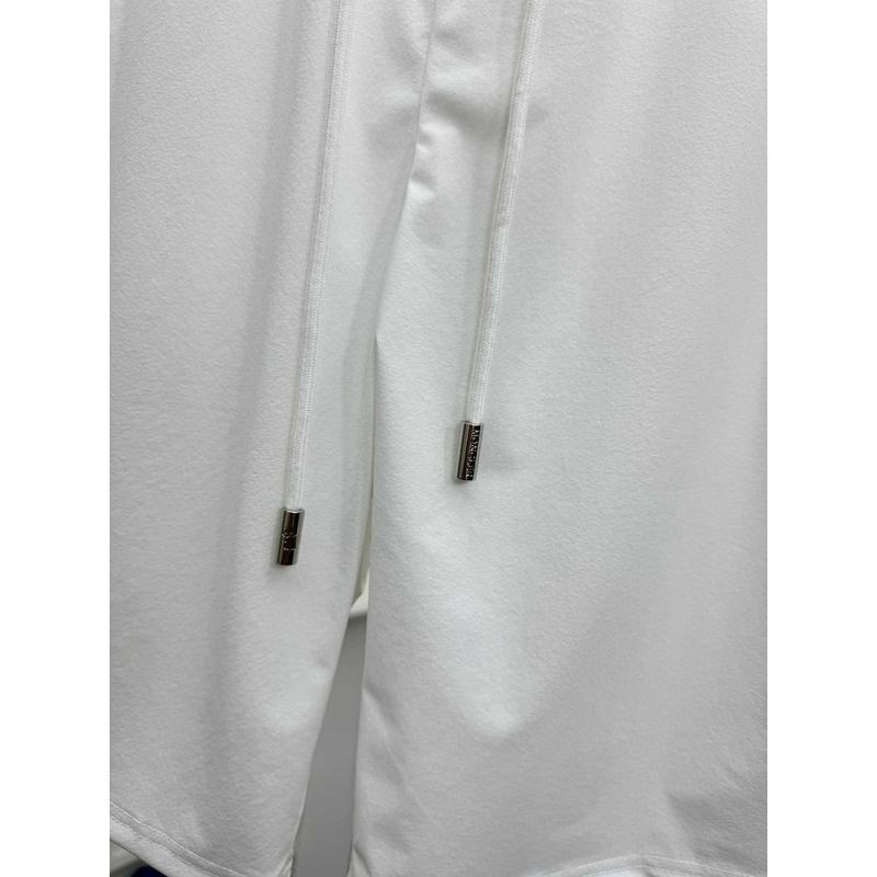 Moncler Logo-Print Shorts In White