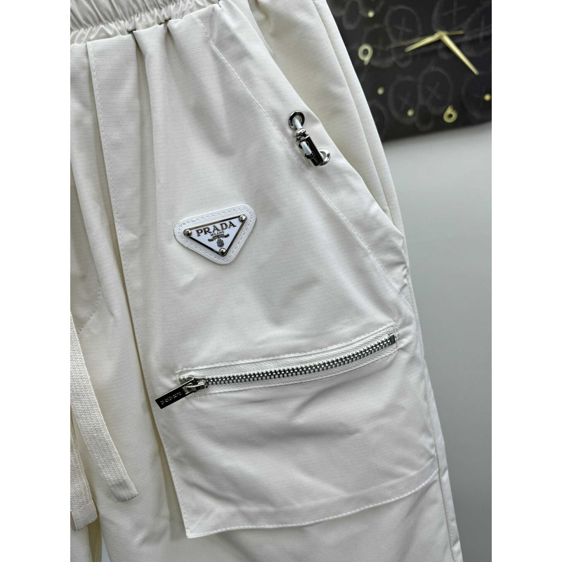 Pra*a men’s summer white beach short new