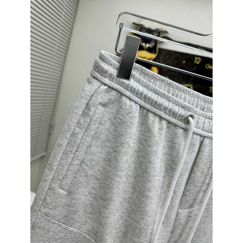 D*or logo-print shorts in grey