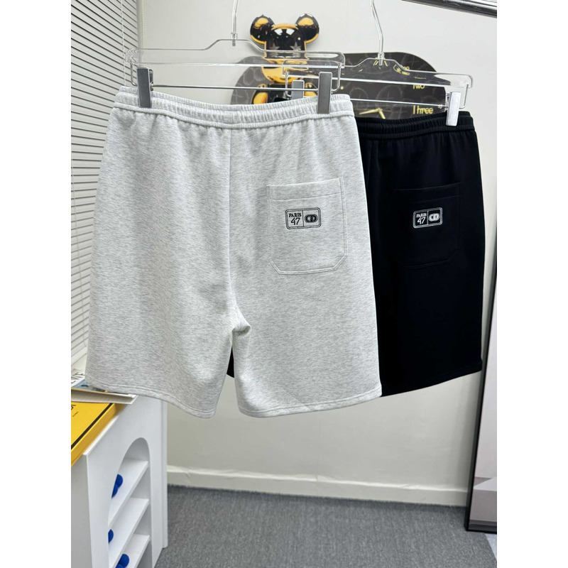 D*or logo-print shorts in dark blue