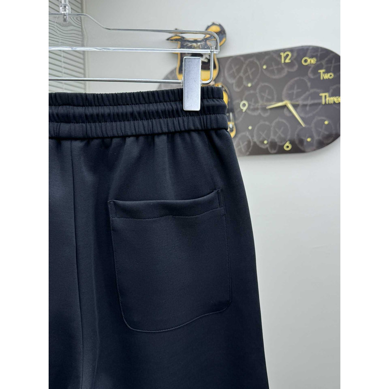 Loewe Logo-Print Shorts in Black