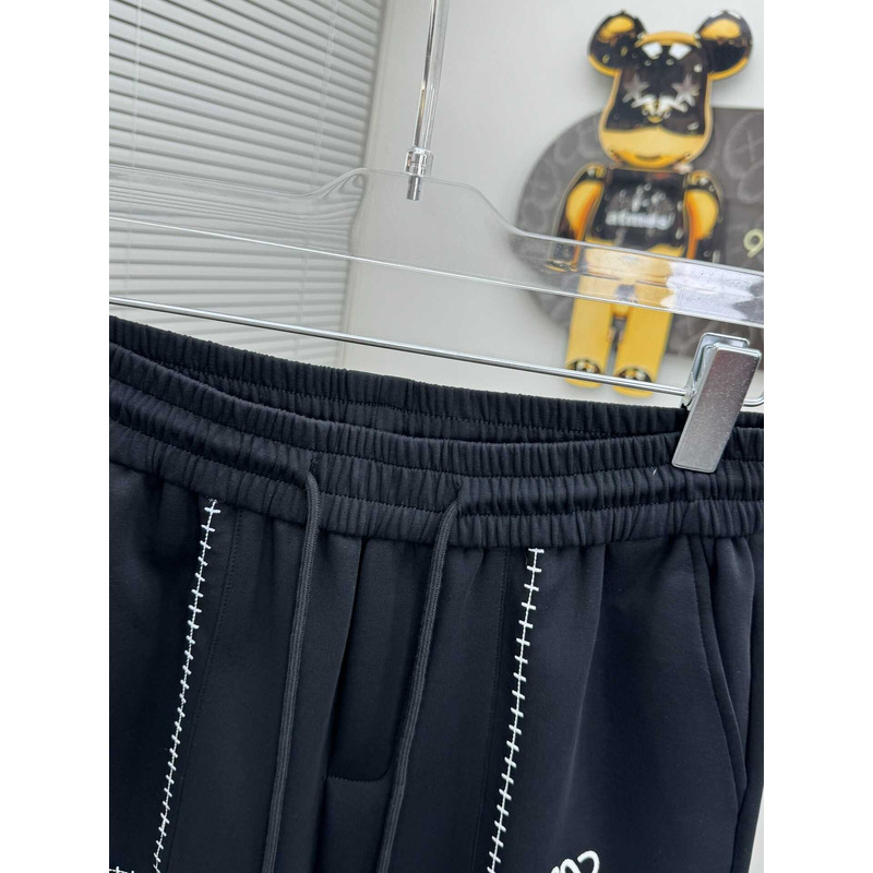 Loewe Logo-Print Shorts in Black