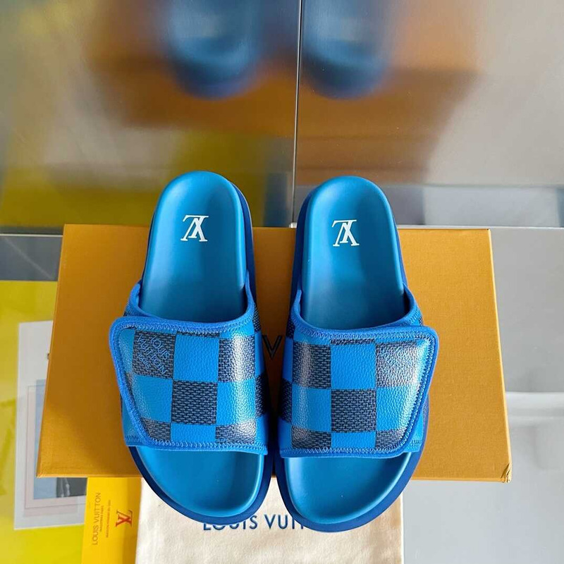 l**is V*t*n miami mule damier blue