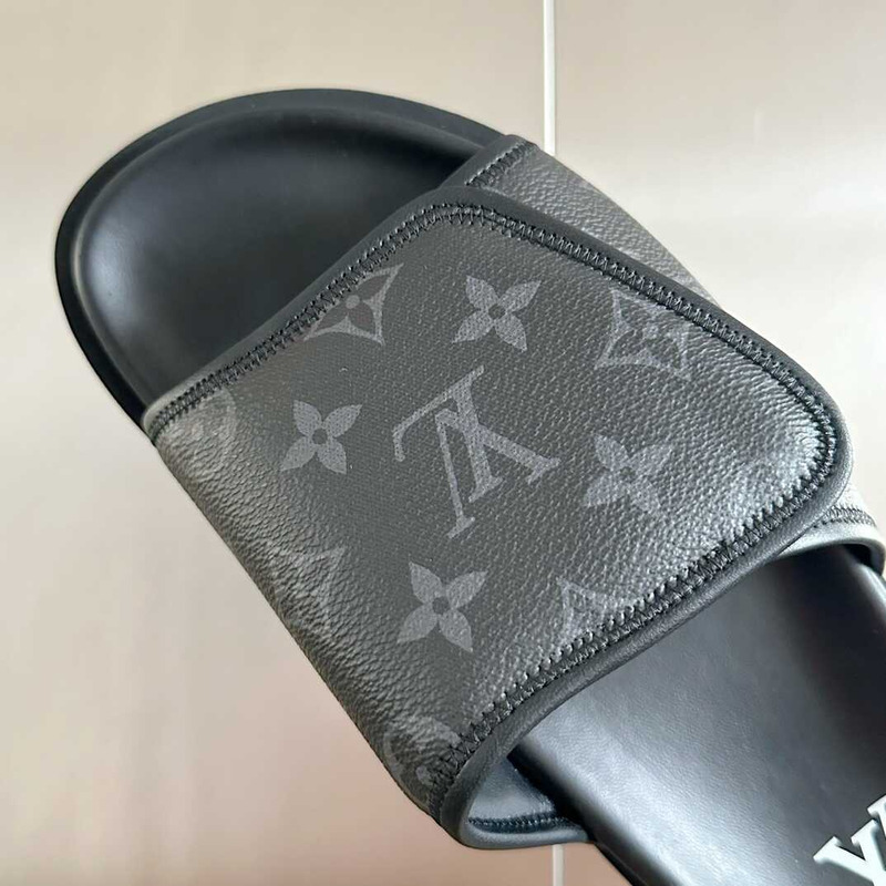 l**is V*t*n miami mule monogram grey black