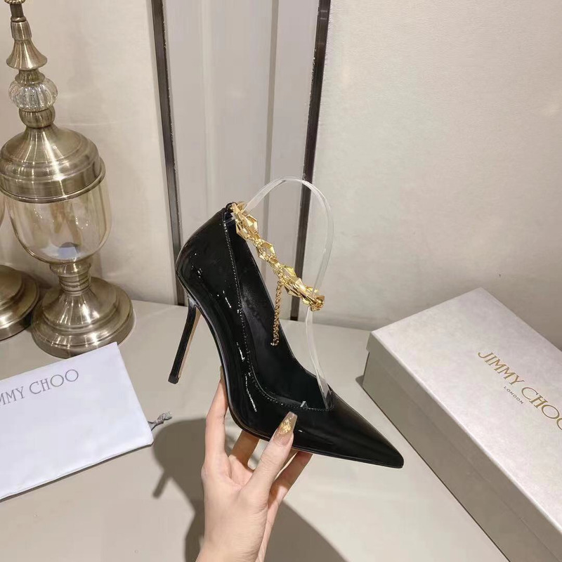 jimmy choo Di*m*nd talura 100mm pumps black