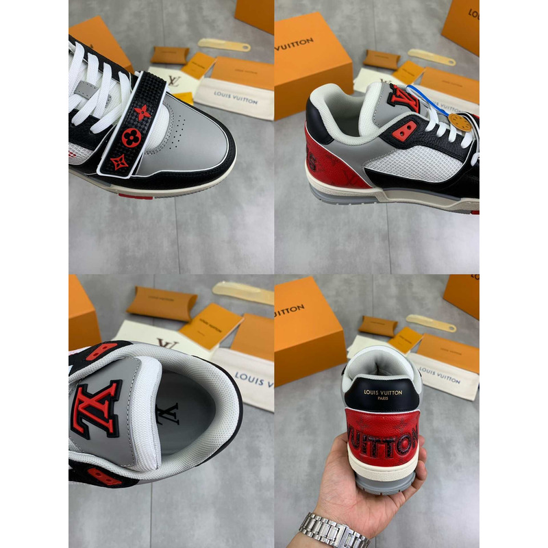 l**is V*t*n lv trainer red grey black