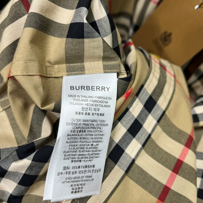 B**rry check cotton shirt