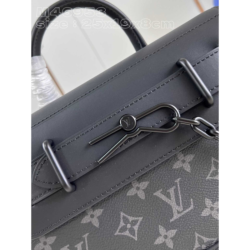 l**is V*t*n steamer pm canvas and leather black