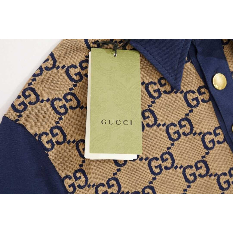 G*u*i maxi gg polo shirt