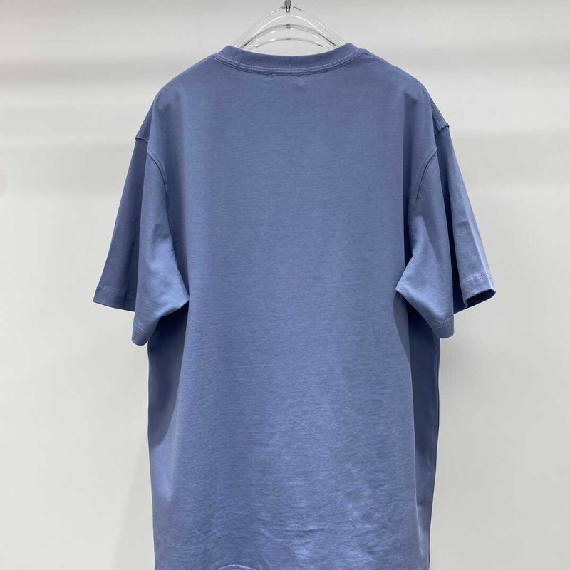 D*or logo printed t-shirt in blue