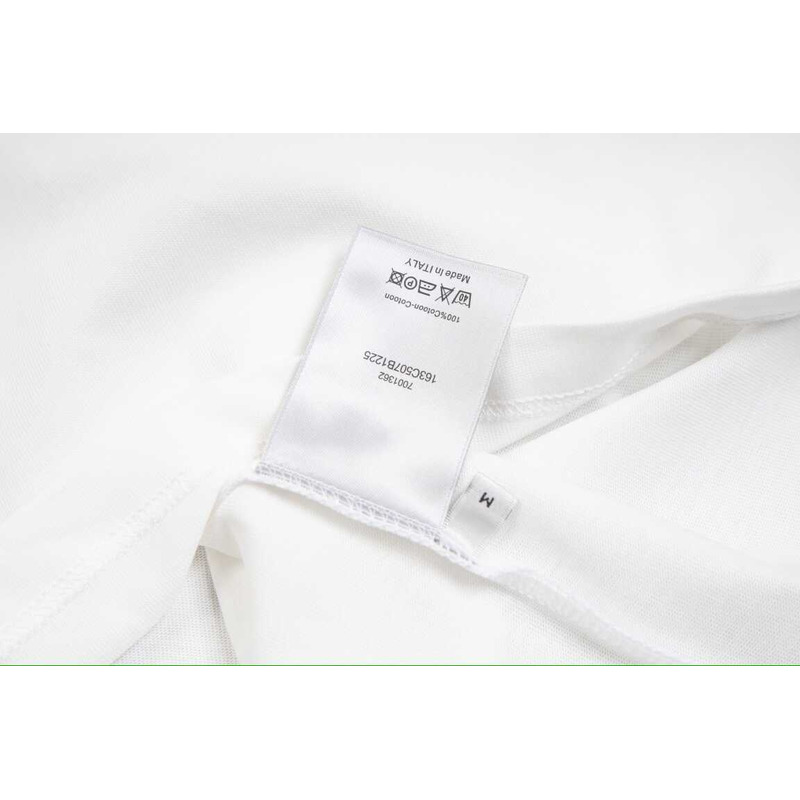 D*or relaxed-fit t-shirt cotton jersey white