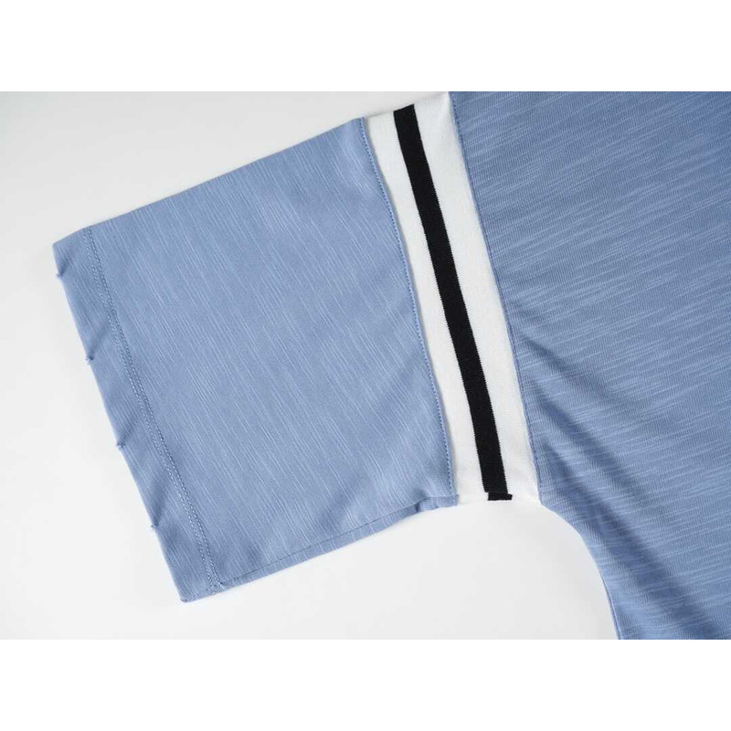 D*or oversized t-shirt slub cotton jersey navy blue