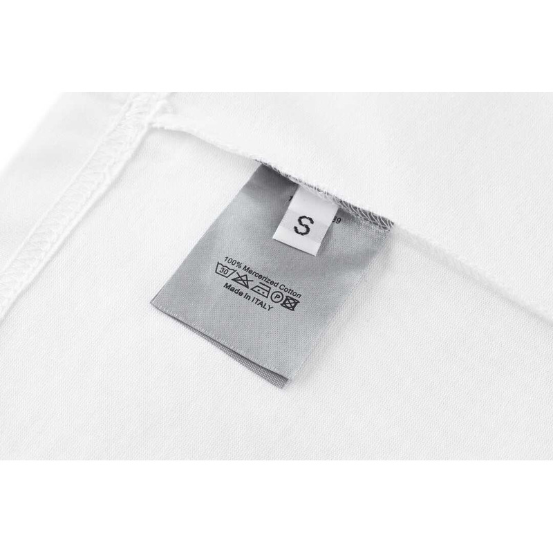 D*or relaxed-fit t-shirt white cotton jersey