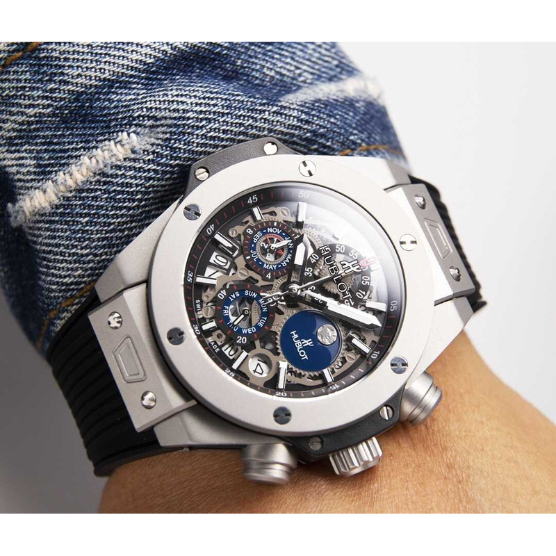 Hublot Big Bang Unico Perpetual Calendar Black Magic Chronograph