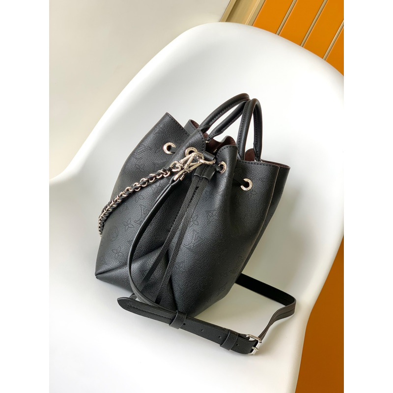 l**is V*t*n bella tote mahina perforated calfskin black