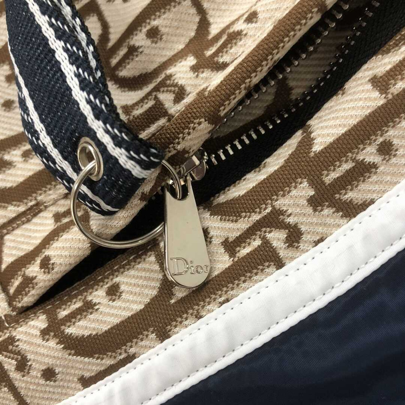 D*or oblique cotton shorts brown