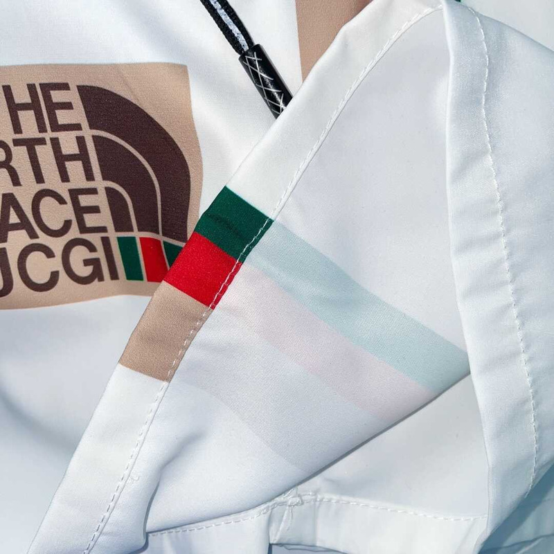 g*u*i x the n0*h F**e shorts white