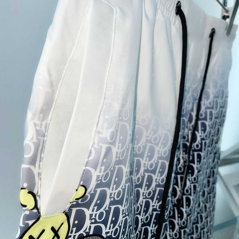 D*or logo printed oblique short in muticolor