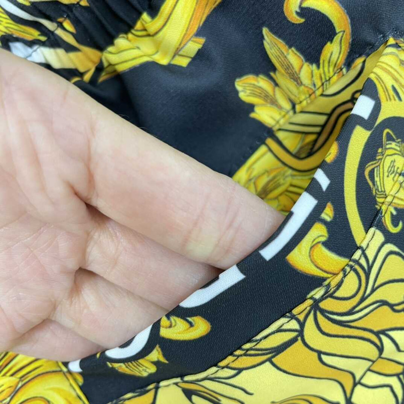 Versace Logo Printed Short in Muticolor