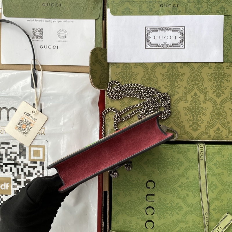 g*u*i brown canvas S*per mini gg S*p*e blooms dionysus crossbody bag