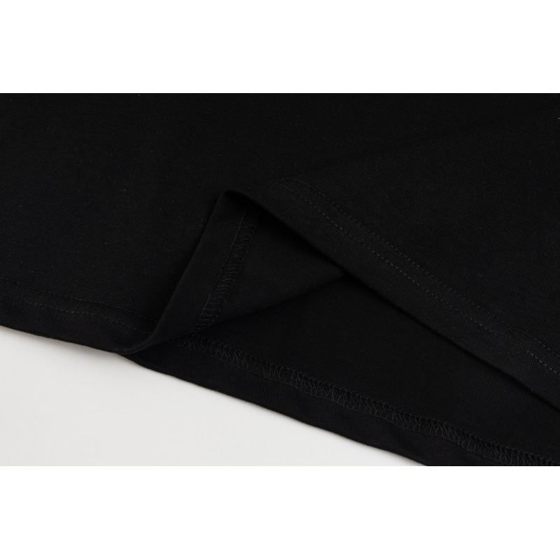 Calvin Klein Monogram Logo Crewneck T-Shirt Black