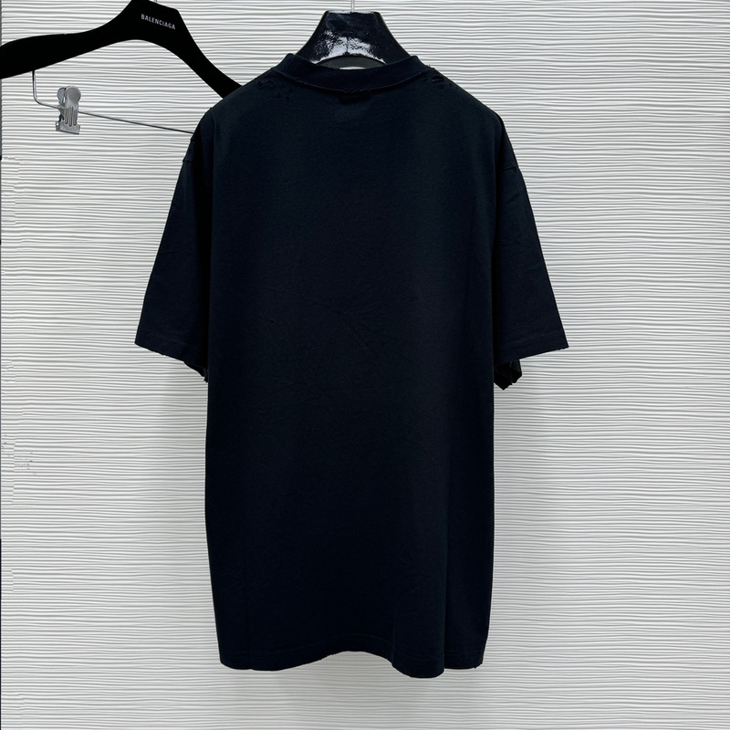 Ba*len*cia*ga bb motel t-shirt medium fit in vintage jersey black