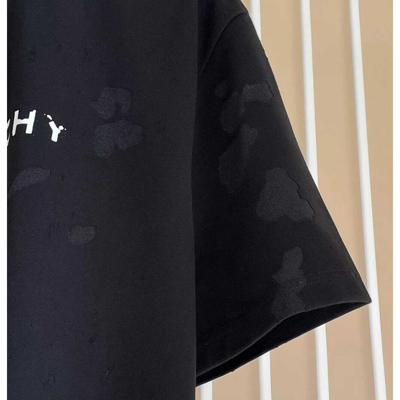 Givenchy Paris Print T-Shirt Black