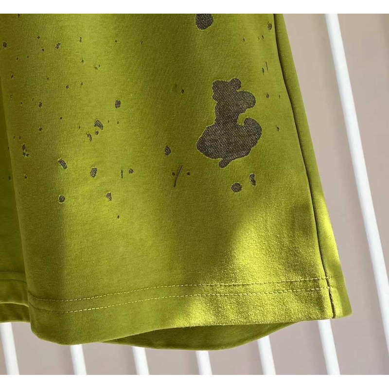 Givenchy Paris Print T-Shirt Dark Green