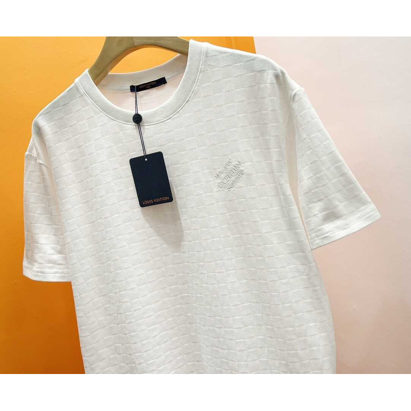 l**is V*t*n t-shirt crewneck white