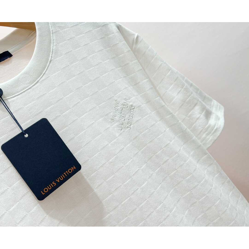 l**is V*t*n t-shirt crewneck white