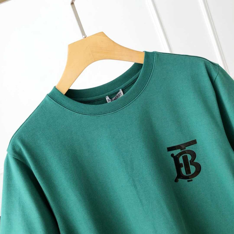 B**rry printed logo t-shirt green