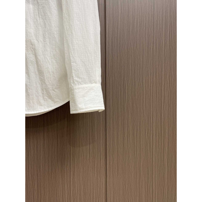 Thom Browne Long Sleeves Shirt White