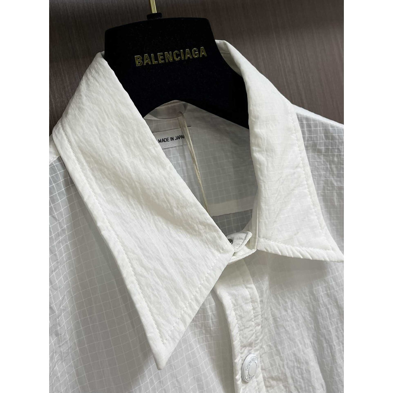 Thom Browne Long Sleeves Shirt White