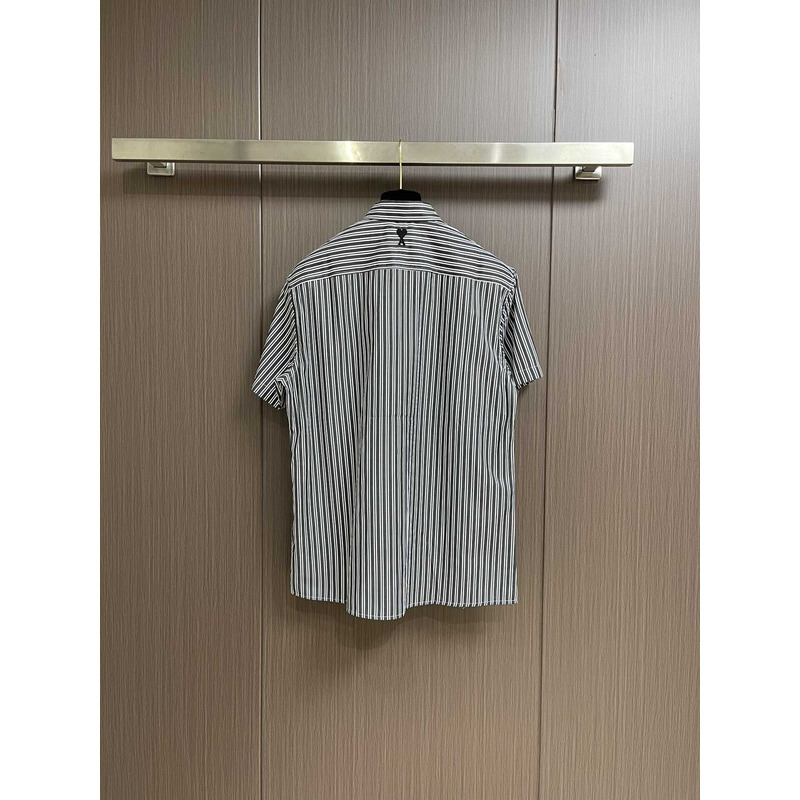 Ami Paris Stripe Shirt White&Black