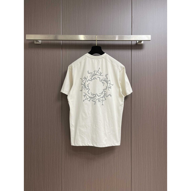 Arcteryx Logo Print T-shirt White