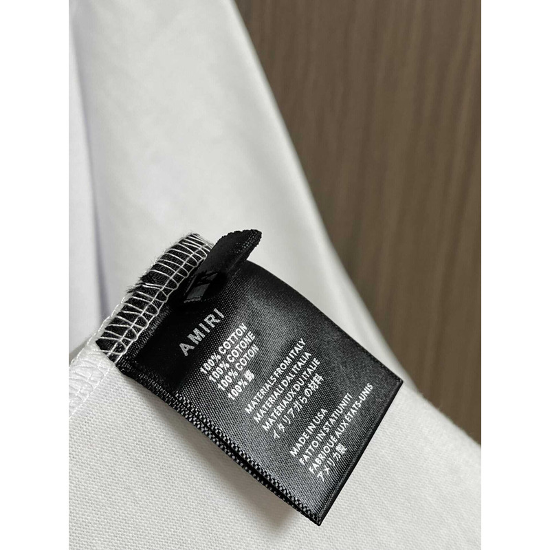 Amiri Cotton T-Shirt White