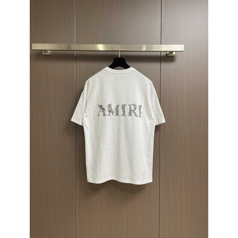 Amiri Cotton T-Shirt White