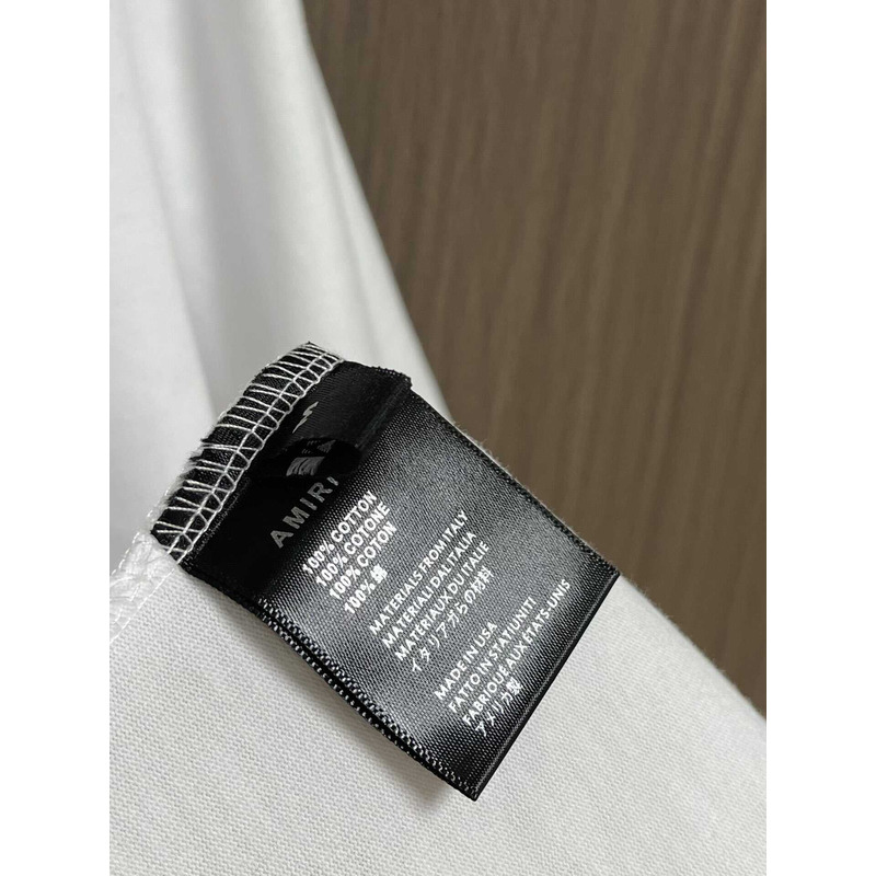 Amiri Cotton T-Shirt White