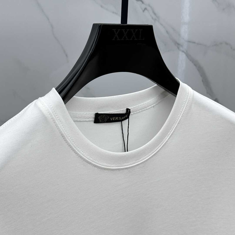 Versace Medusa Logo Cotton T-Shirt White