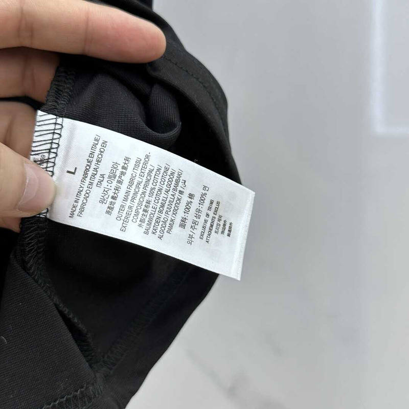 Versace Medusa Logo Cotton T-Shirt Black