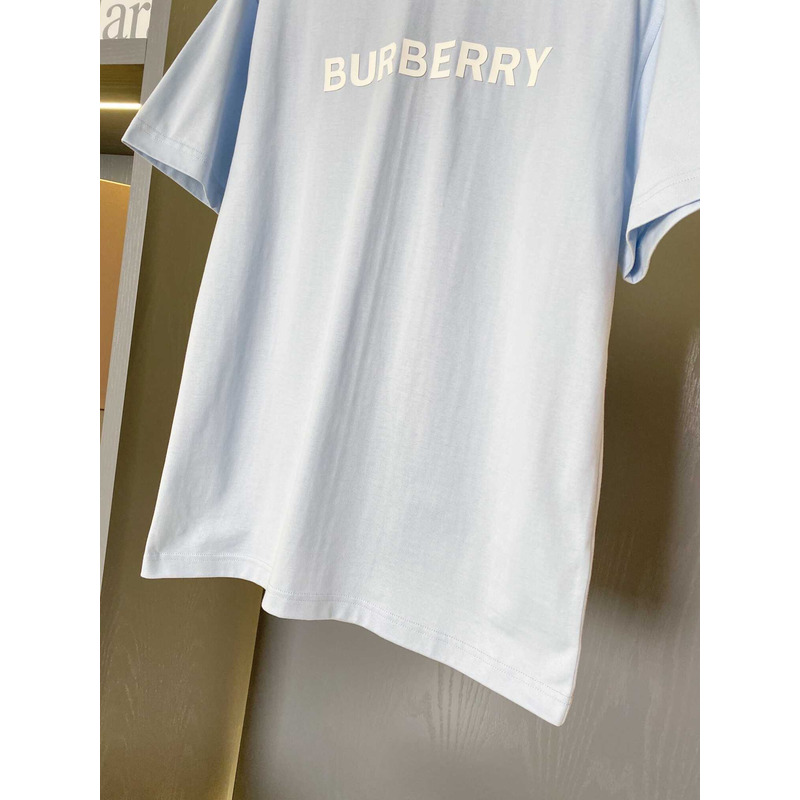 B**rry logo cotton t-shirt blue
